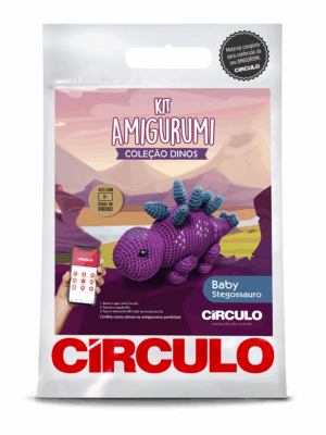 KIT AMIGURUMI - COLEÇÃO DINOSSAUROS