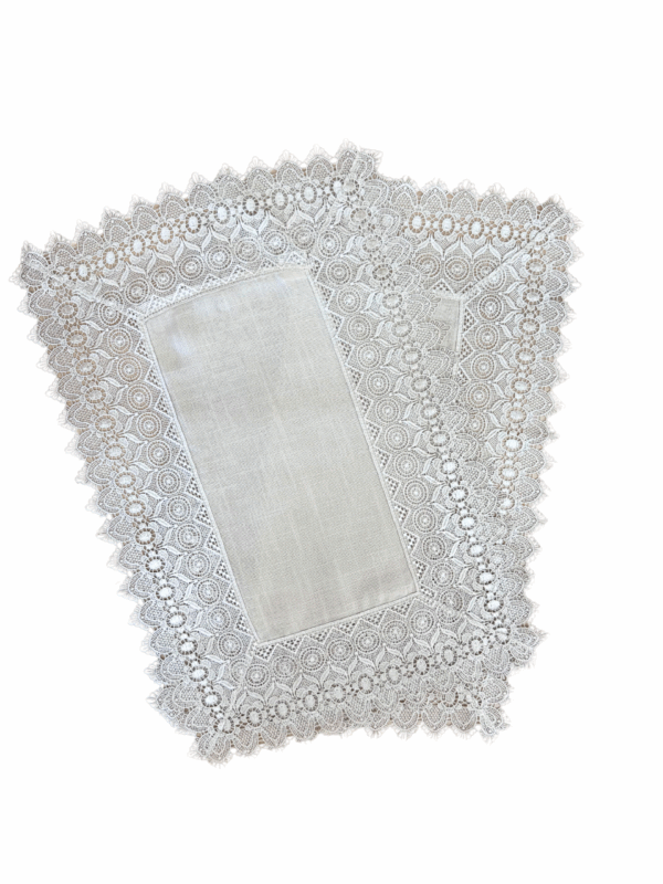 KIT 2 PEÇAS LUGAR AMERICANO RUSTICO CREAM 35CM X 50CM ARGIVAI