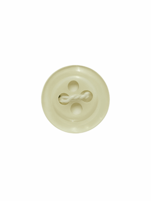 BOTÃO BRANCO TRANSPARENTE COROZITA 1157-20-BR