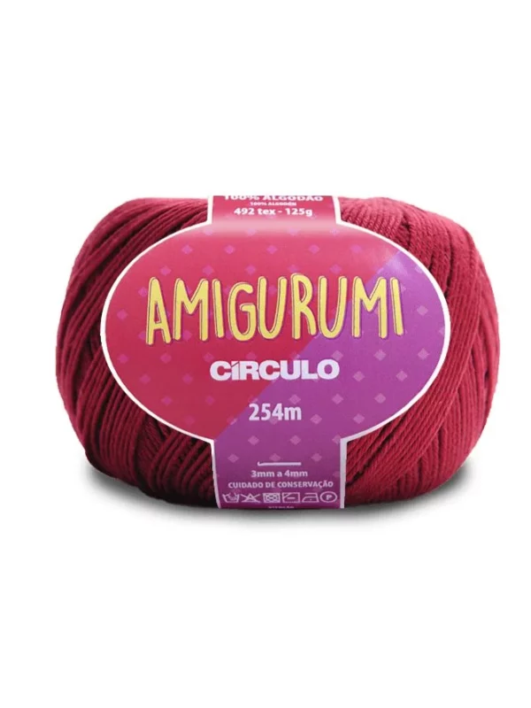 AMIGURUMI - COR 7136 (MARSALA)