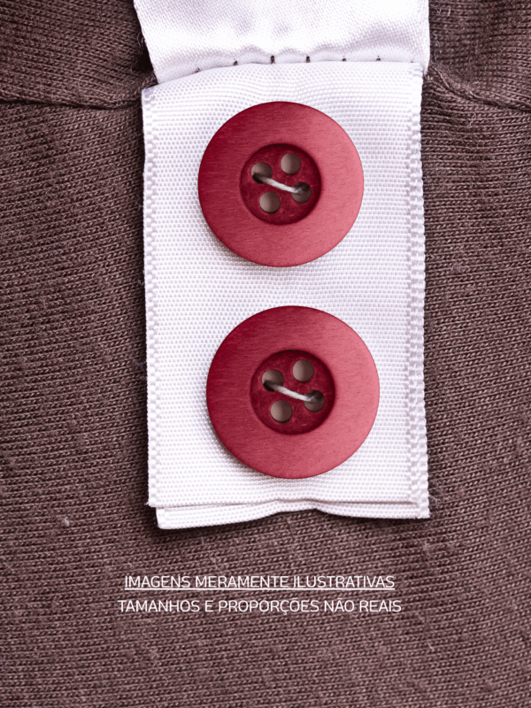 BOTÃO VERMELHO COROZITA 1189-24-403 - Imagem 3