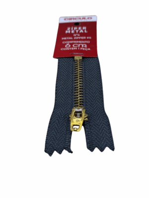 ZIPER METAL N4 6CM - COR 301