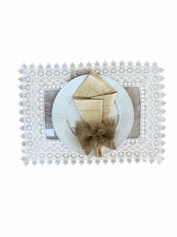 KIT 2 PEÇAS LUGAR AMERICANO IRIS PÉROLA 35CM X 50CM ARGIVAI - Imagem 3