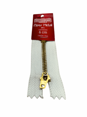 ZIPER METAL N4 6CM - COR 501