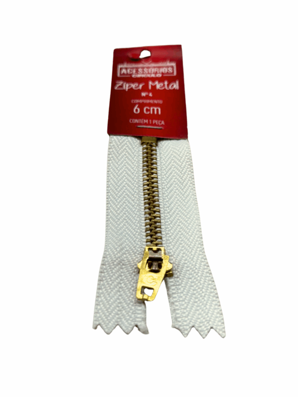 ZIPER METAL N4 6CM - COR 501