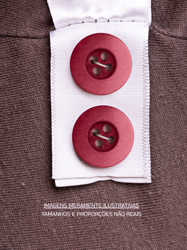BOTÃO COROZITA VERMELHO ESCURO 1189-32-403 - Imagem 3