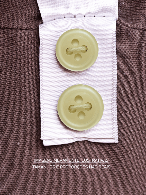 BOTÃO COROZITA BRANCO TRANSPARENTE 1139-16-BR - Imagem 2