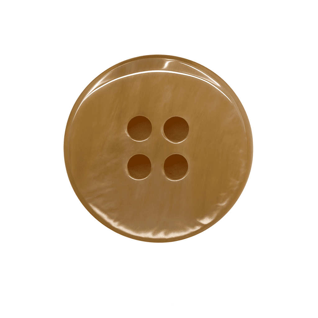 BOTÃO COROZITA AMARELO MOSTARDA 1820-28-19 1 BOTÃO COROZITA AMARELO MOSTARDA 1820-28-19