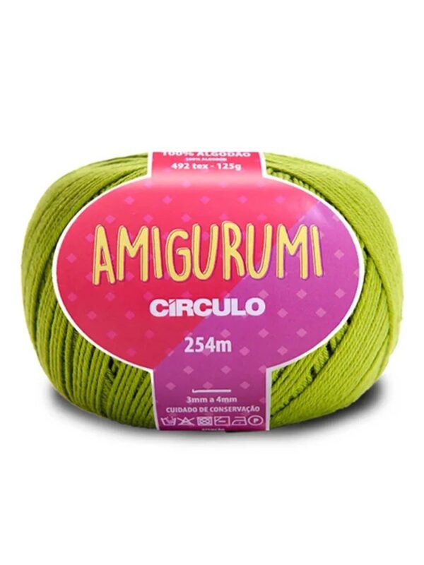 AMIGURUMI - COR 5800 (PISTACHE)