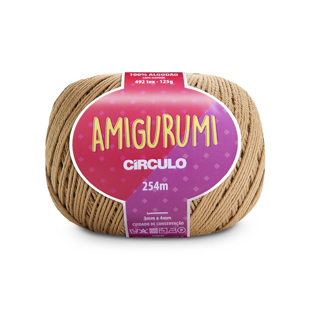 AMIGURUMI - COR 7076 (CARAMELITO) 1 AMIGURUMI - COR 7076 (CARAMELITO)