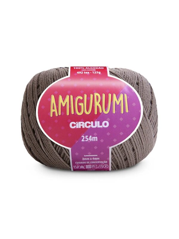 AMIGURUMI - COR 7066 (PEDRA QUENTE)