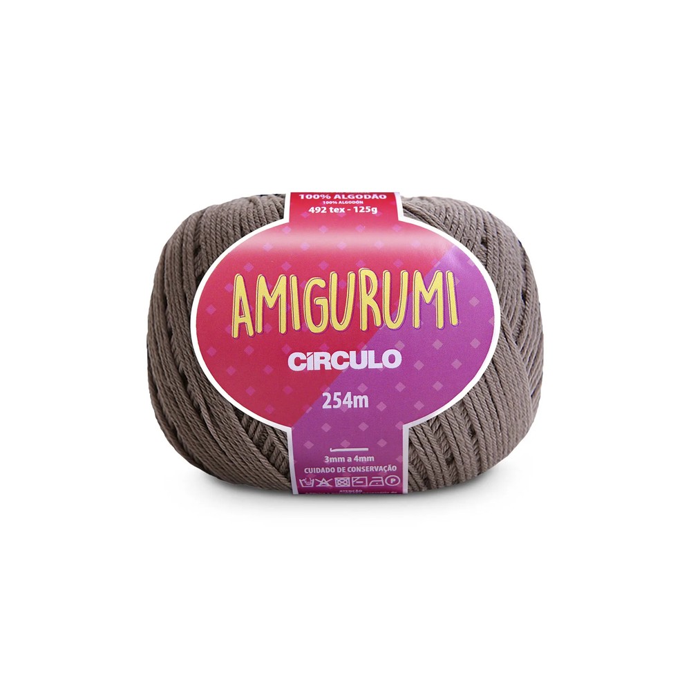 AMIGURUMI - COR 7066 (PEDRA QUENTE) 1 AMIGURUMI - COR 7066 (PEDRA QUENTE)