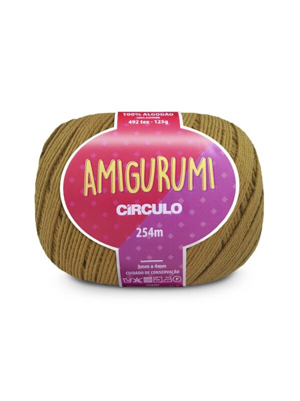 AMIGURUMI - COR 7077 (DOCE DE LEITE)