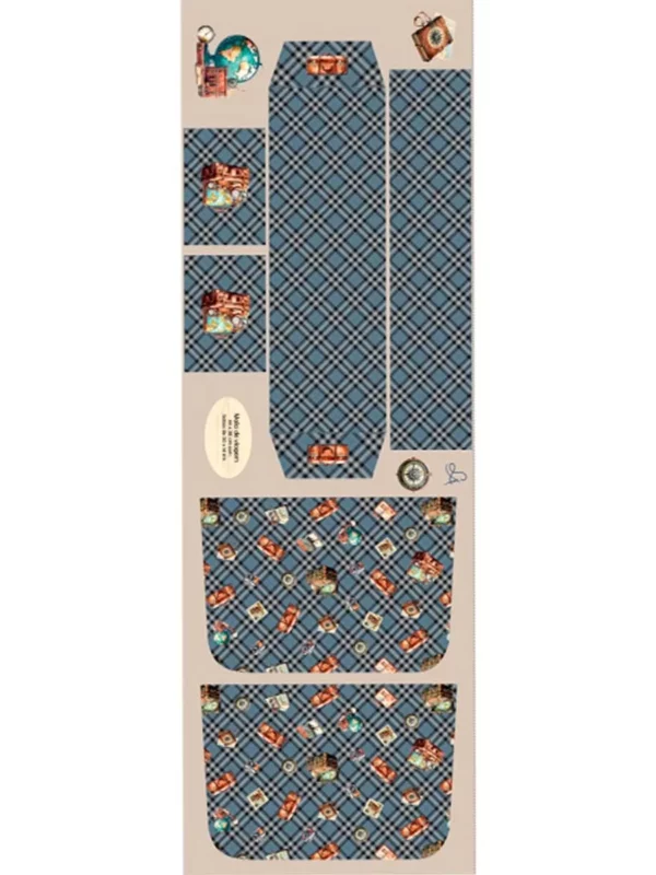 PRÉ MOLDADO - KIT MALA - COLEÇÃO LUCIANA ARGATEN