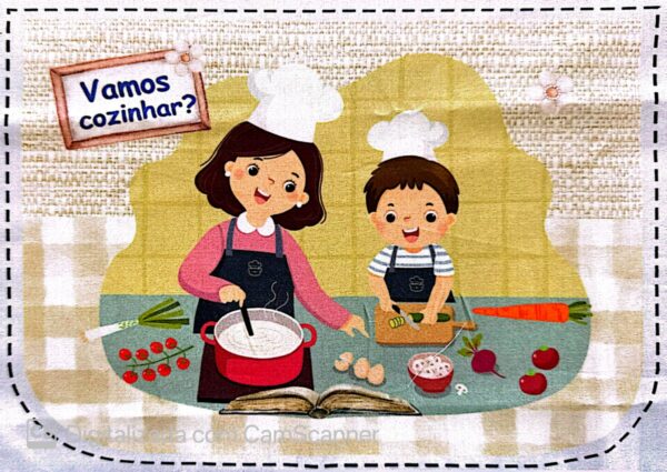 PRÉ MOLDADO TRICOLINE - AVENTAL MÃE E FILHO - Imagem 8