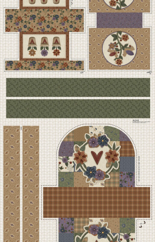 Sacrum cor | Tecidos Digitais, Tricolines e Barrados 45 PRÉ MOLDADO TRICOLINE BOLSA AMO APLIQUE 2 - 100% ALGODÃO