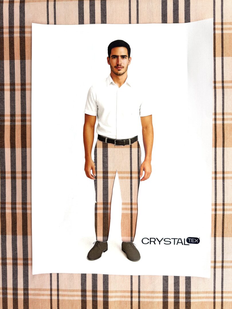 TECIDO ROMA XADREZ - DES 12 - VARIANTE 5 3 TECIDO ROMA XADREZ - DES 12 - VARIANTE 5 - Imagem 3