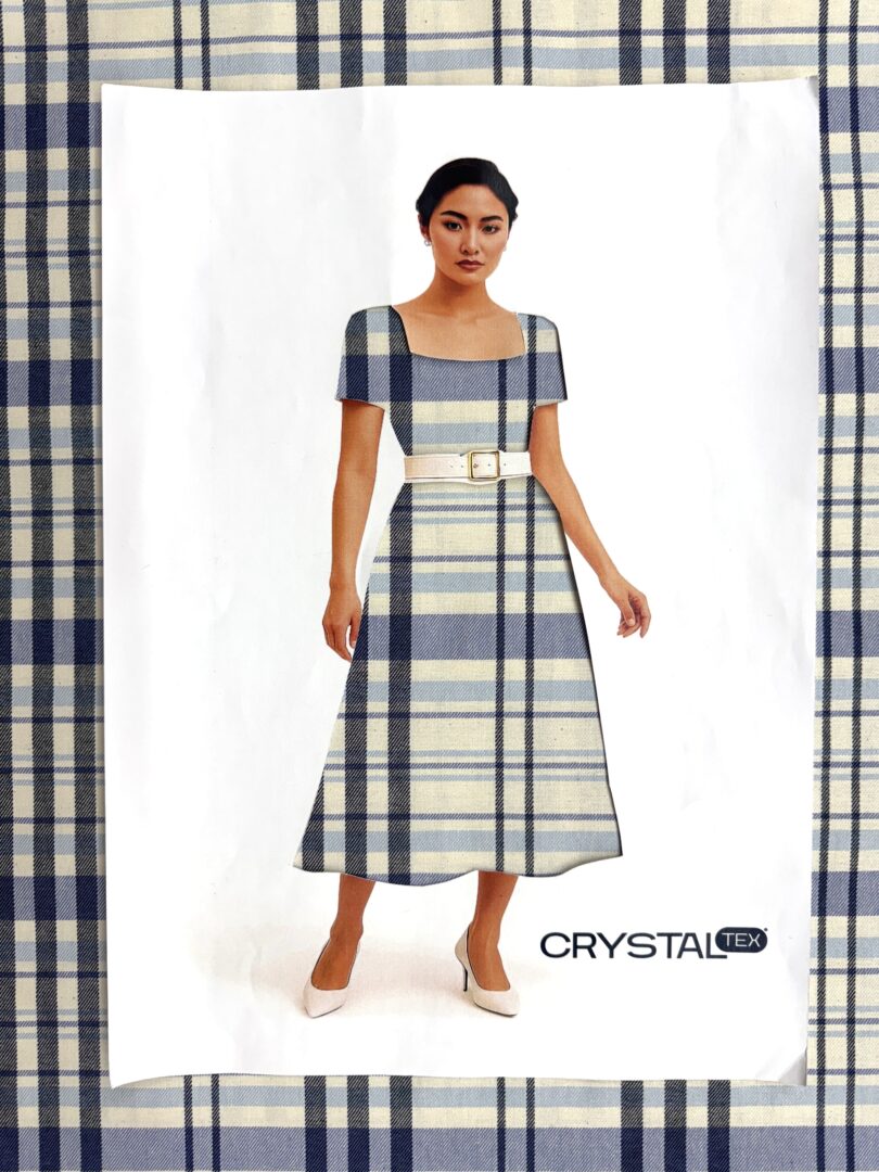 TECIDO ROMA XADREZ - DES 9 - VARIANTE 2 2 TECIDO ROMA XADREZ - DES 9 - VARIANTE 2 - Imagem 2