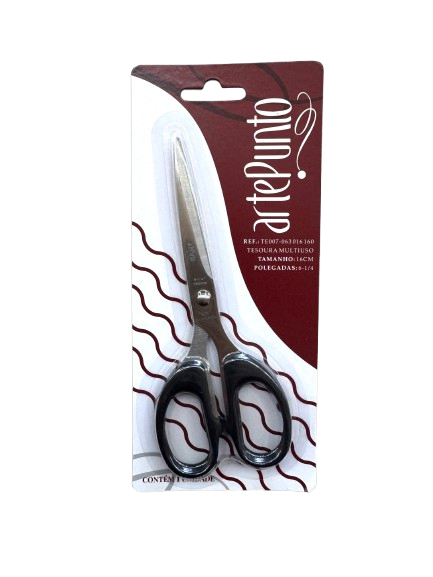 TESOURA MULTIUSO PRETO TAM 16 1 TESOURA MULTIUSO PRETO TAM 16