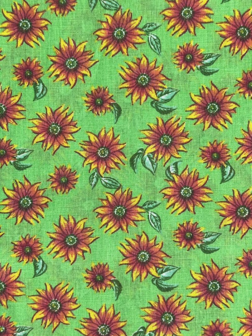 TECIDO CHITAO FUNDO VERDE 2 TECIDO CHITAO FUNDO VERDE - Imagem 2