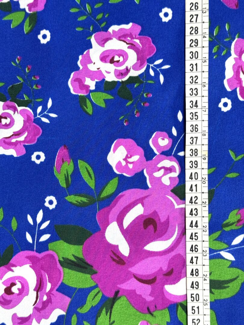 TECIDO CHITÃO FUNDO AZUL 3 TECIDO CHITÃO FUNDO AZUL - Imagem 3