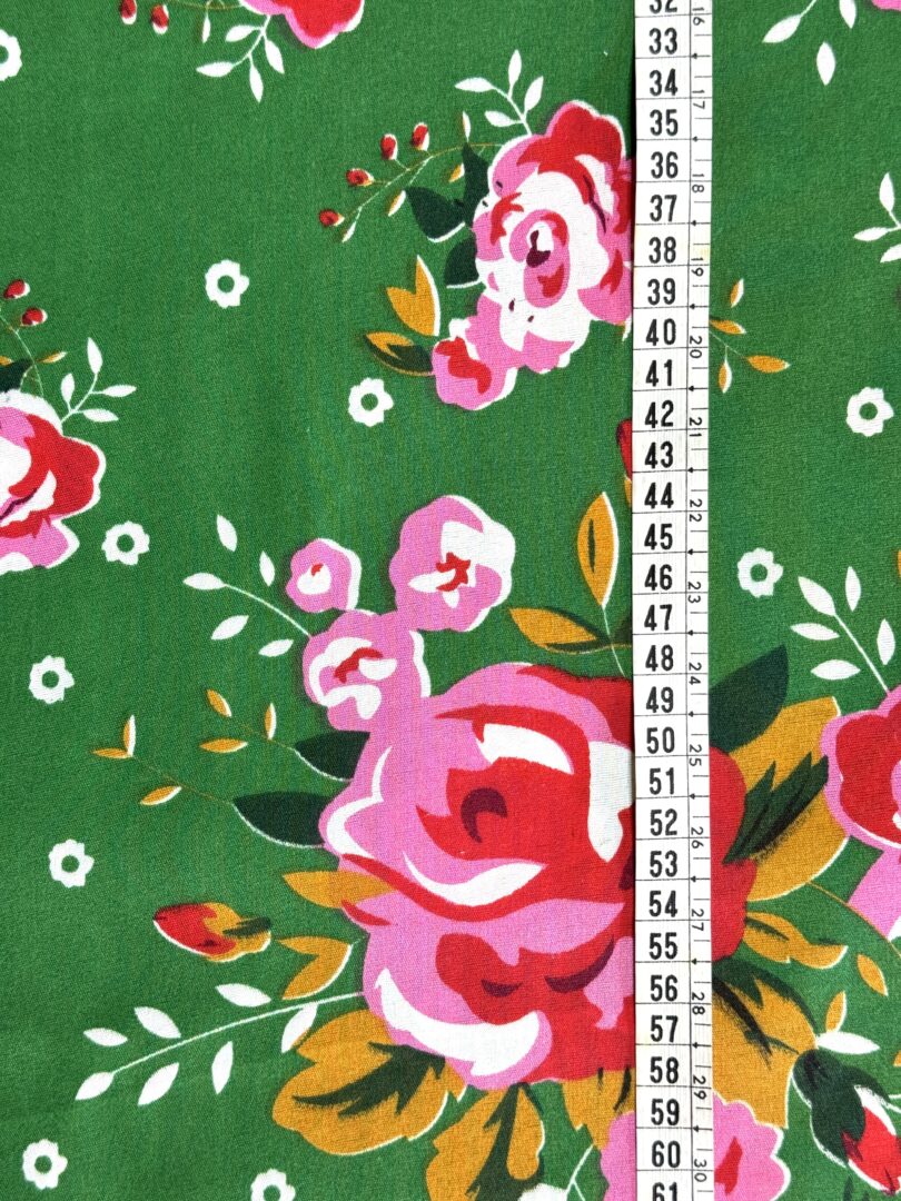 TECIDO CHITÃO FUNDO VERDE 3 TECIDO CHITÃO FUNDO VERDE - Imagem 3