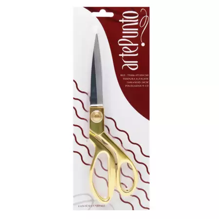 TESOURA ALFAIATE DOURADO 1 TESOURA ALFAIATE DOURADO