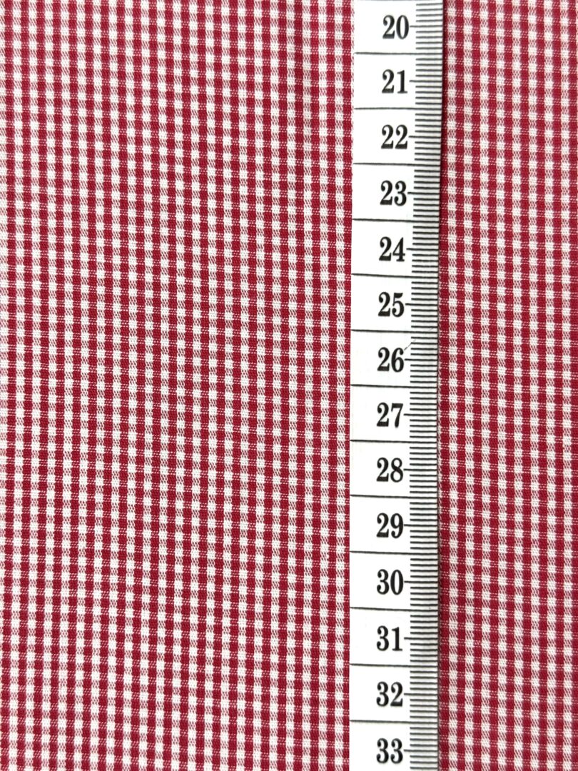 TRICOLINE XADREZ VERMELHO 3 TRICOLINE XADREZ VERMELHO - Imagem 3