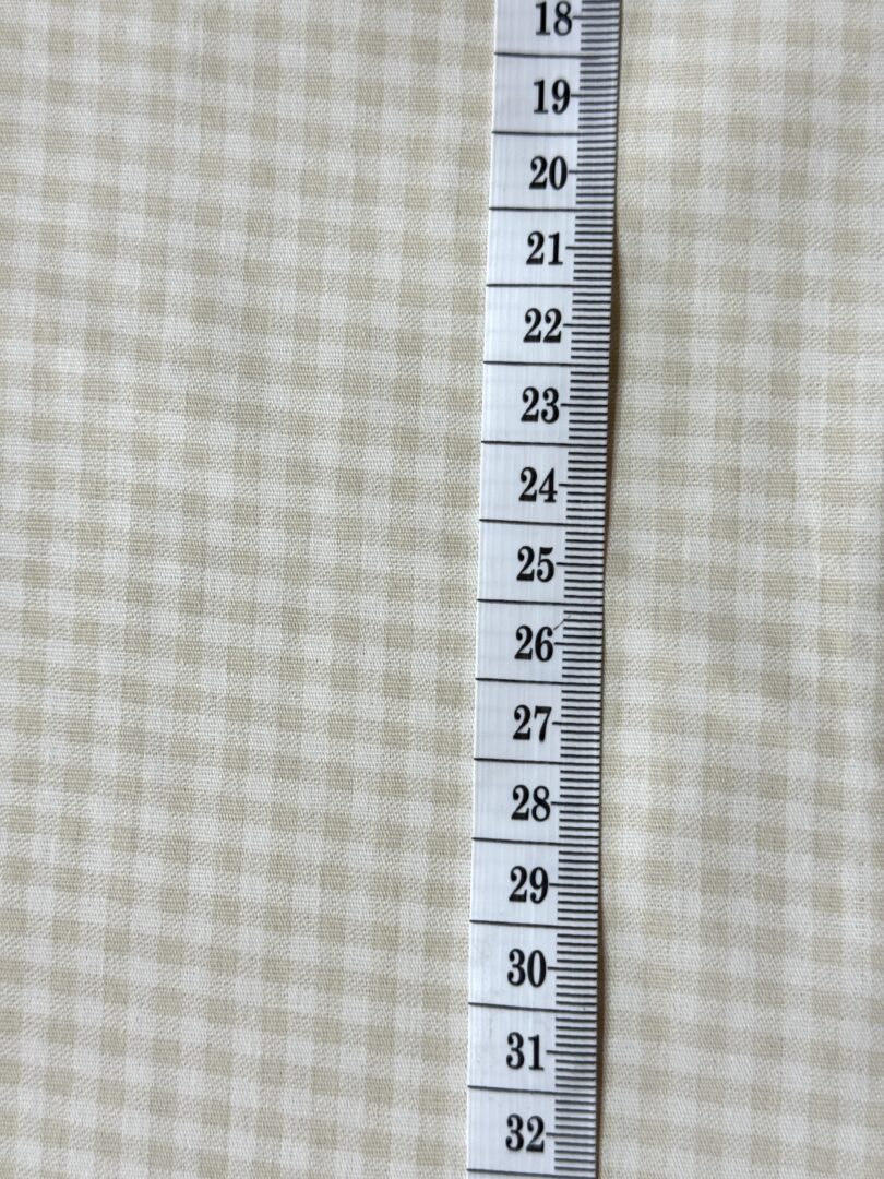 TRICOLINE XADREZ CREME 3 TRICOLINE XADREZ CREME - Imagem 3