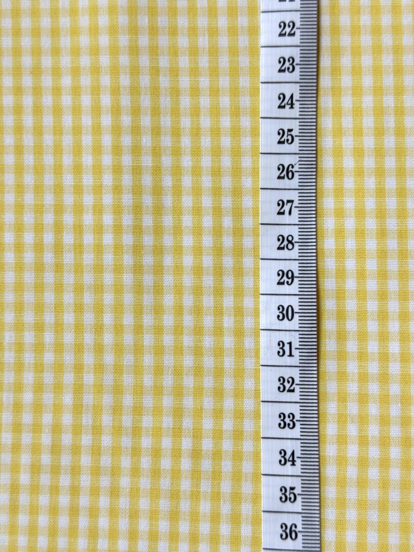 TRICOLINE XADREZ AMARELO 3 TRICOLINE XADREZ AMARELO - Imagem 3