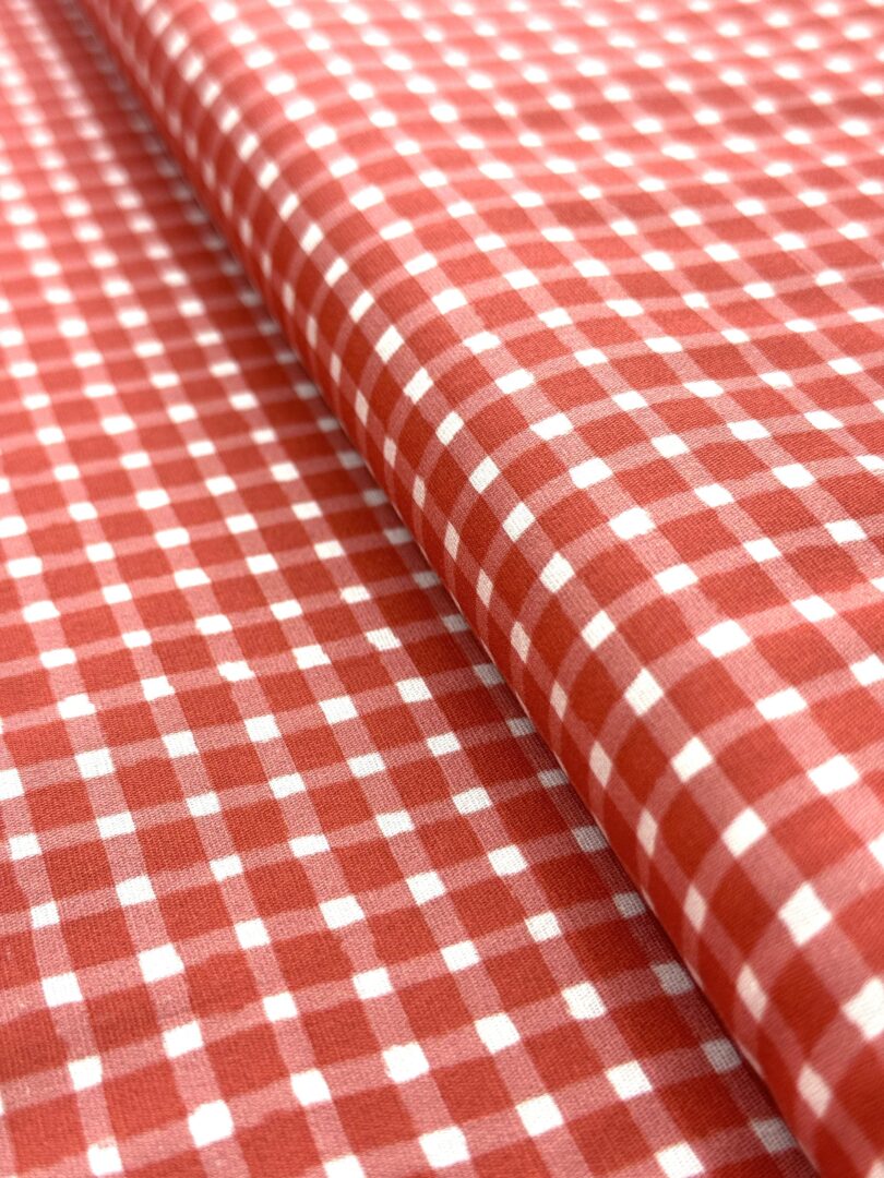XADREZ PIC NIC VERMELHO