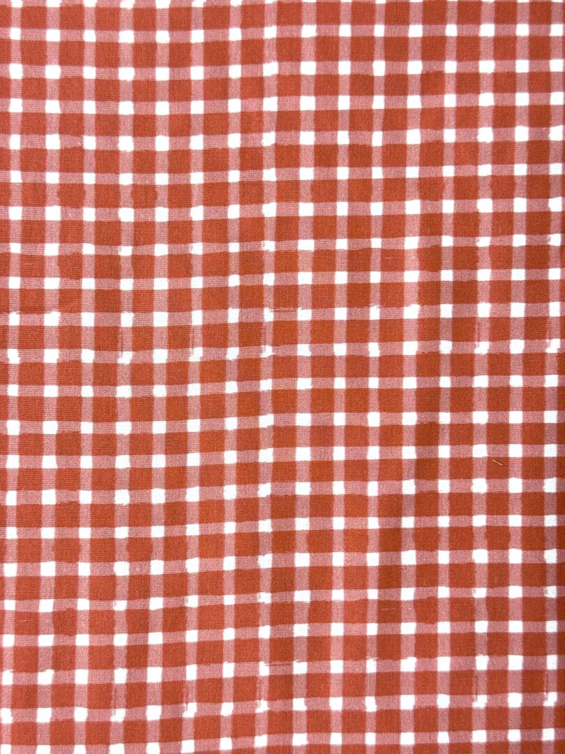 XADREZ PIC NIC VERMELHO - Imagem 2
