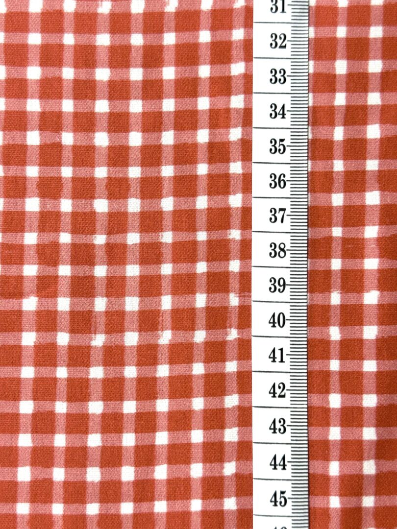 XADREZ PIC NIC VERMELHO - Imagem 3