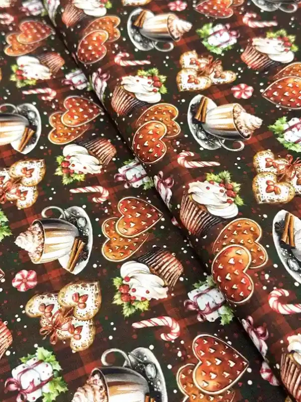 Sacrum cor | Tecidos Digitais, Tricolines e Barrados 17 TRICOLINE SWEET CHRISTMAS 7