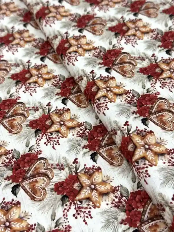 Sacrum cor | Tecidos Digitais, Tricolines e Barrados 16 TRICOLINE SWEET CHRISTMAS 8